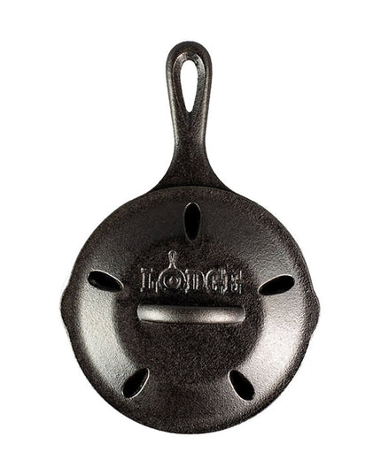 Chảo Xông Khói Gang Tròn Lodge L3SMSK 16.5 cm