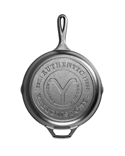 Chảo Gang Lodge Yellowstone L8SKYW Tròn 27.1 cm Họa Tiết Chữ Y