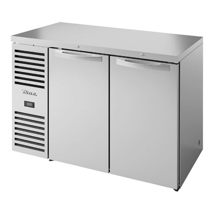 Tủ mát quầy bar hẹp cửa đặc thép không gỉ đèn LED True TBR48-RISZ1-L-S-SS-1 122 cm