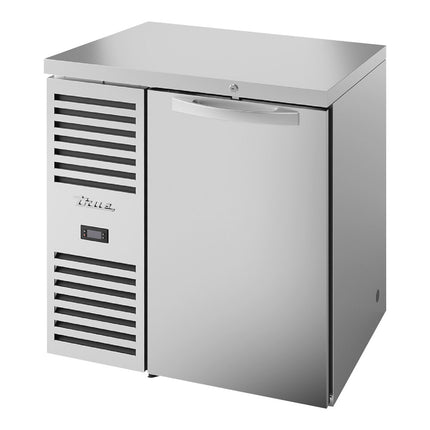 Tủ mát quầy bar cửa kín inox đèn LED True TBR32-RISZ1-L-S-S-1 81 cm