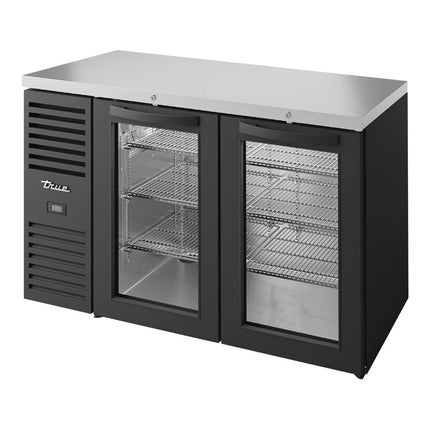 Tủ mát quầy bar cửa kính hẹp True TBR52-RISZ1-L-B-GG-1 132 cm, đèn LED, đen