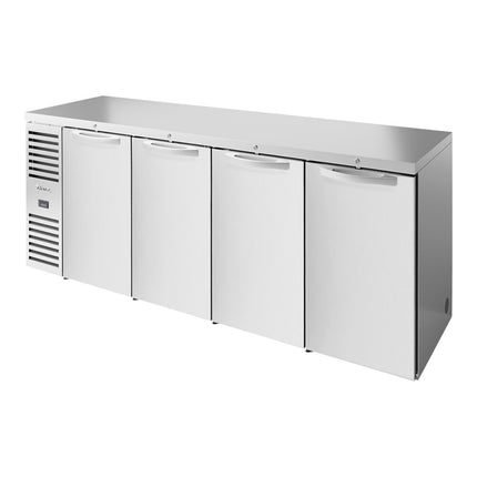 Tủ mát quầy bar cửa đặc thép không gỉ True TBR92-RISZ1-L-S-SSSS-1 234 cm đèn LED