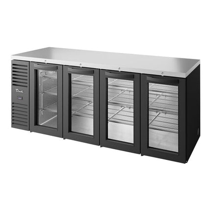 Tủ mát quầy bar True TBR92-RISZ1-L-B-GGGG-1 234 cm cửa kính đen đèn LED