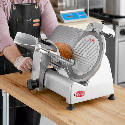 Máy thái thịt trọng lực thủ công Avantco SL312 30 cm - 1/3 HP