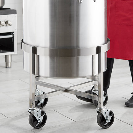 Xe đẩy nồi nấu nước dùng inox Vigor đường kính 60 cm
