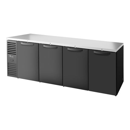 Tủ mát quầy bar True TBR108-RISZ1-L-B-SSSS-1 274 cm cửa đặc đen đèn LED