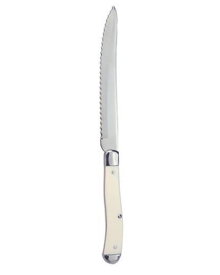 Dao Cắt Bít Tết Răng Cưa Walco WL500151 Lưỡi 12.7 cm Tay Cầm Delrin Trắng
