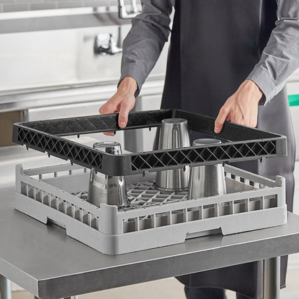 Ngăn nối giá đựng ly 1 ngăn màu đen Vollrath Traex® CRA-06 cỡ đầy đủ