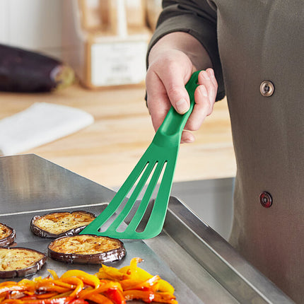 Xẻng phới / xẻng lật có rãnh chịu nhiệt cao Mercer Culinary Hell's Tools M35110GR màu xanh lá 30 cm