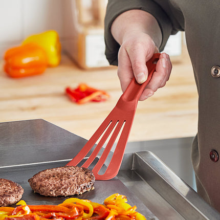 Xẻng phới / xẻng lật có rãnh chịu nhiệt cao Mercer Culinary Hell's Tools M35110RD màu đỏ 30 cm