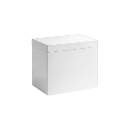 Xô đựng đá chữ nhật bằng nhựa resin room360 New York 1,9 lít màu trắng tuyết kèm nắp - Thùng 2 cái