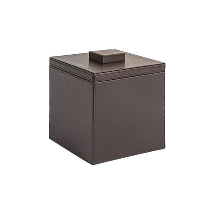 Xô đựng đá vuông room360 London 3,3 lít giả da nâu nắp nâu - Thùng 4 cái