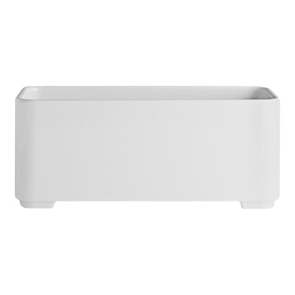 Khay lót hộp bento melamine chữ nhật trắng Creations Oasis từ Steelite International 17 x 8 cm - Thùng 4 cái