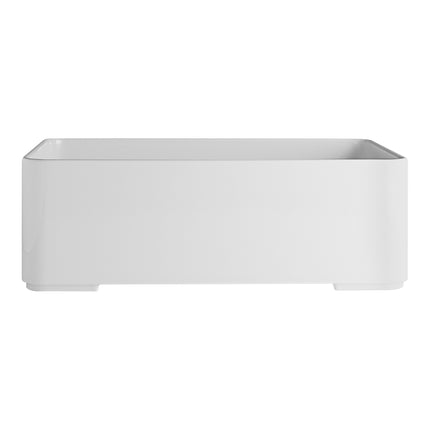 Hộp cơm bento melamine chữ nhật Creations Oasis by Steelite 27 x 18 cm màu trắng - Thùng 6 cái
