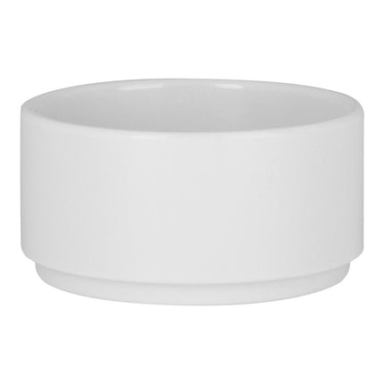 Miếng lót hộp bento melamine tròn trắng Creations Nu from Steelite International 7,6 cm - Thùng 12 cái