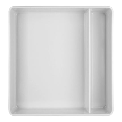 Hộp bento melamine Creations Nu (Steelite International) chữ nhật trắng 2 ngăn 26,5 x 25,5 cm - Thùng 6 cái