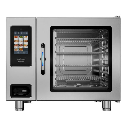 Lò nướng Alto-Shaam 7-20G PRO Prodigi Pro tự nhiên Gas để bàn 7 khay cỡ đầy đủ Combi Oven - 120V, 1 pha