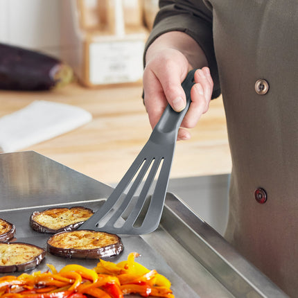 Xẻng phới / xẻng lật có rãnh chịu nhiệt cao Mercer Culinary Hell's Tools M35110GY màu xám 30 cm