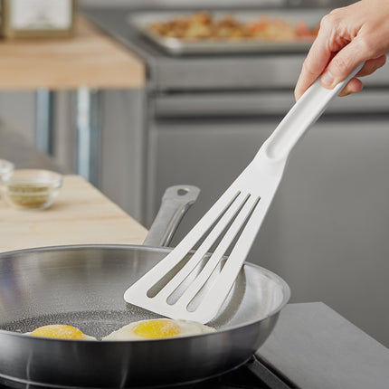 Xẻng phới / xẻng lật có rãnh chịu nhiệt cao Mercer Culinary Hell's Tools M35110WH màu trắng 30 cm