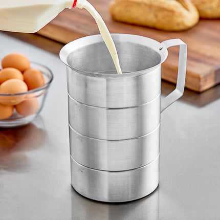 Cốc đong nhôm Choice 3,8 lít có mỏ rót