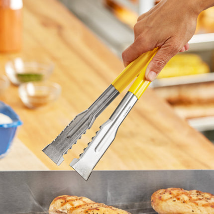 Kẹp gắp nướng inox Fourté 24 cm tay cầm phủ vàng kiểu grill grip