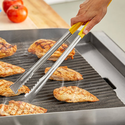 Kẹp gắp nướng inox Fourté tay cầm phủ vàng 41 cm