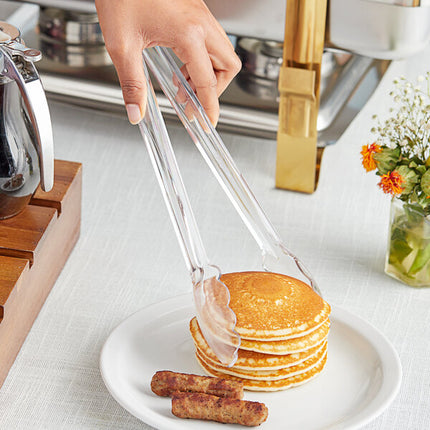 Kẹp gắp polycarbonate trong suốt tay cầm vỏ sò Choice 30 cm