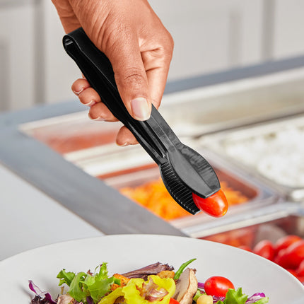 Kẹp gắp phẳng polycarbonate đen Choice 15 cm