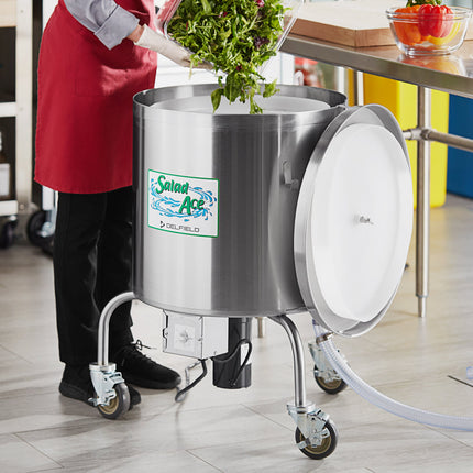 Máy quay ráo rau điện thép không gỉ Delfield SALD-1 76 lít 1/4 HP