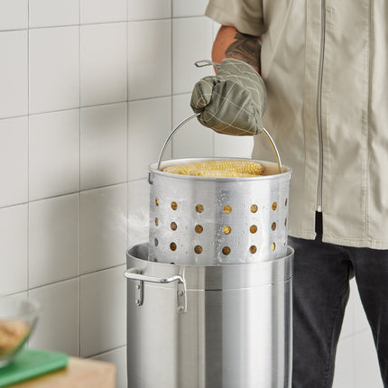 Giỏ hấp bằng nhôm cho nồi nấu nước dùng Choice 20 qt
