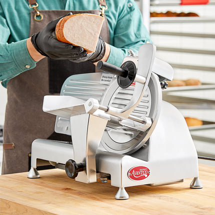 Máy thái thịt cấp trọng lực thủ công Avantco SL309 23 cm - 1/4 hp