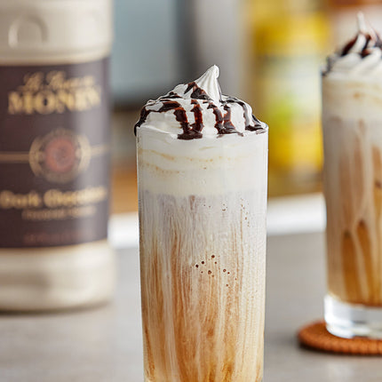 Sốt tạo hương socola đen Monin 1,9 lít - Thùng 4 chai