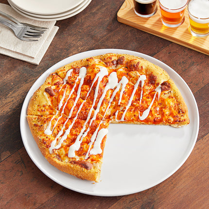 Đĩa pizza sứ đá trắng Acopa 33 cm - Thùng 6 cái