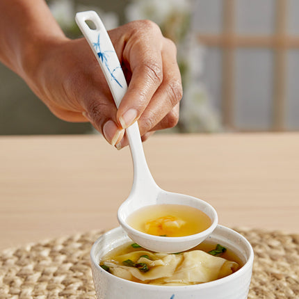 Vá múc súp melamine Acopa Biru 30 ml - Thùng 60 cái