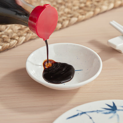 Đĩa nước chấm tròn melamine Acopa Biru 59 ml - Thùng 48 cái