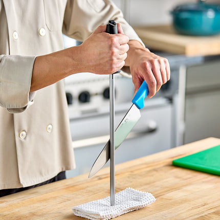 Thanh mài dao tròn bằng thép không gỉ Choice 35,6 cm cán nhựa