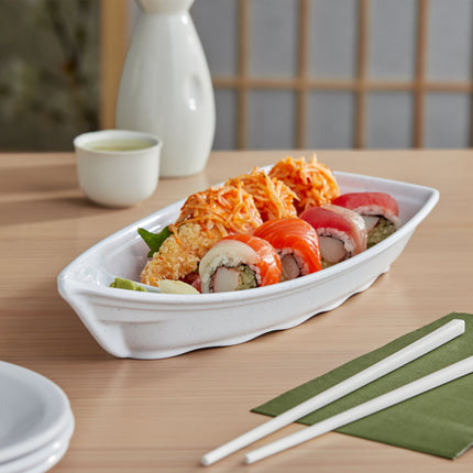 Thuyền sushi nhựa melamine Acopa Biru 30 x 14 cm - Thùng 12 cái