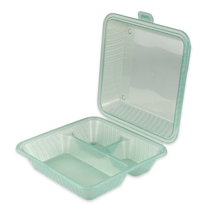 Hộp Đựng Thức Ăn Mang Đi GET EC-09-1-JA 22.9 cm Vuông Polypropylene Ngọc Lam