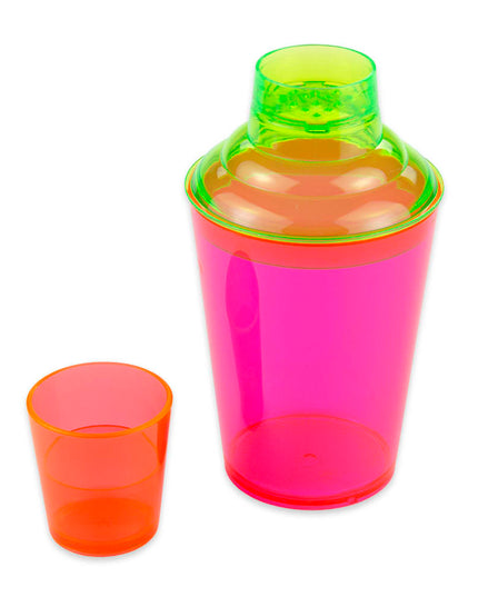 Bộ Bình Lắc Cocktail Nhựa GET 518 ml Màu Neon SH-175-NEON