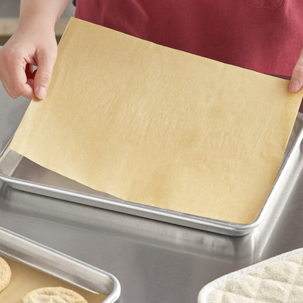 Giấy nến lót khay phủ Quilon chưa tẩy trắng Baker's Lane 23 x 30 cm cỡ 1/4 - Thùng 1.000 cái