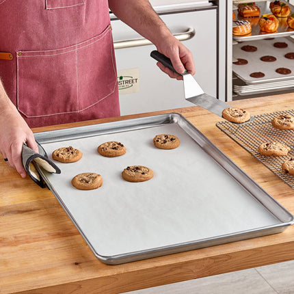 Giấy nến Baker's Lane 40,6 cm x 61 cm cỡ đầy đủ Silicone Coated Parchment Paper Bun / khay nướng Liner Sheet - Thùng 1.0