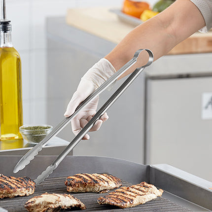 Kẹp gắp inox một mảnh chịu lực Choice 41 cm đầu vỏ sò