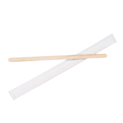Que Khuấy Cà Phê Có Bọc Đầu Tròn Rofson WCS55PW Gỗ 14 cm