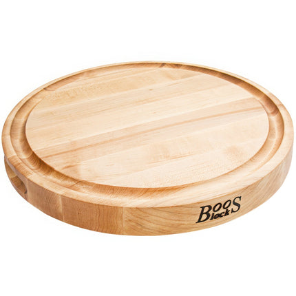 Thớt gỗ phong tròn có rãnh hai mặt John Boos & Co. 38 x 4,4 cm CB1051-1M1515175