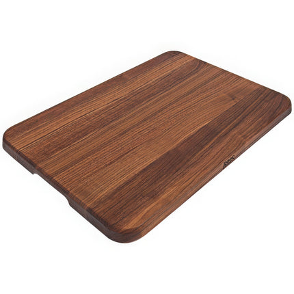 Thớt gỗ óc chó đen hai mặt có tay cầm âm John Boos & Co. 43 x 30 x 2,5 cm CB4C-W171201