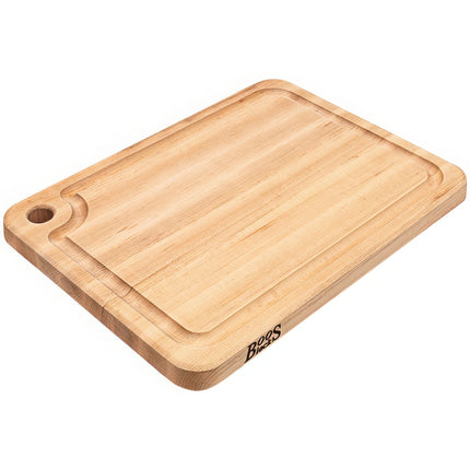 Thớt gỗ phong có rãnh hai mặt John Boos & Co. Prestige Series 51 x 38 x 3,2 cm MPL2015125-FH-GRV