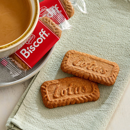 Bánh quy Lotus Biscoff bọc riêng 1 cái - Thùng 300 cái