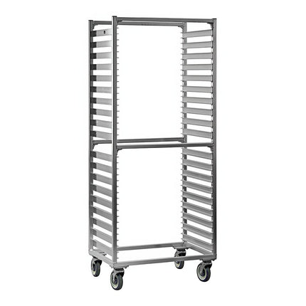 Xe giá đựng khay New Age 38 khay Side Load siêu bền nhôm Bun / xe giá đựng khay 1461S