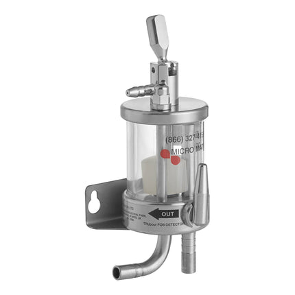 Thiết bị vòi bia Micro Matic PRO-MAX-1 89 ml thép không gỉ / ABS nhựa bộ dò bọt bia gắn tường với Top Push Lever