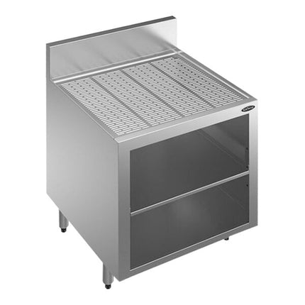 Tủ lưu trữ ly Krowne Royal Series KR24-GSB3 61 x 61 cm mặt khay thoát nước kèm kệ giữa